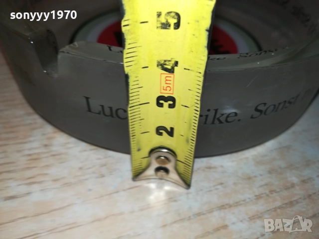 LUCKY STRIKE-ГОЛЯМ ПЕПЕЛНИК ВНОС GERMANY 1910251900, снимка 15 - Антикварни и старинни предмети - 52109477