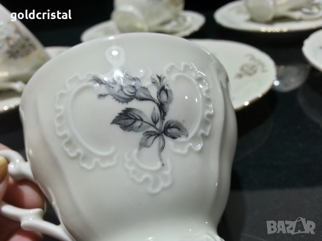 старинен порцелан чашка чинийка за кафе , снимка 7 - Антикварни и старинни предмети - 52907495