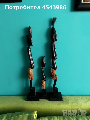 Декоративни Африкански Статуетки, снимка 2 - Статуетки - 51630763