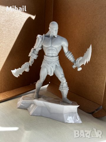 God of War Kratos колекционерска фигурка за оцветяване, снимка 2 - Колекции - 41883137