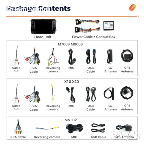 Android Мултимедия за VW Golf / Passat / Caddy / Polo / Octavia 2, снимка 2 - Аксесоари и консумативи - 53848909