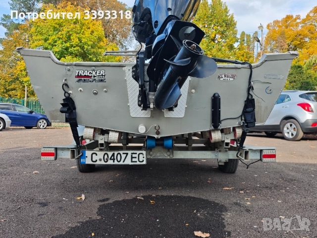 Алуминиева Американска лодка Tracker Super Guide V14 SC, снимка 7 - Воден транспорт - 49428955
