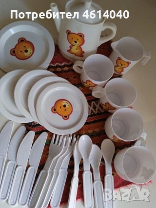 Детски сервиз играчка за 4 персони