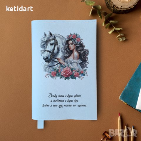 Кожена подвързия за книги, снимка 5 - Други - 44172674