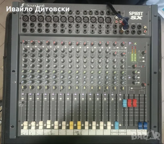 Пулт (миксер) с кейс., снимка 5 - Аудиосистеми - 56182291