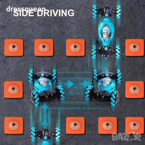 4655 Детска Количка с Управление Чрез Жестове и Светлинни Ефекти, снимка 6 - Коли, камиони, мотори, писти - 53821781