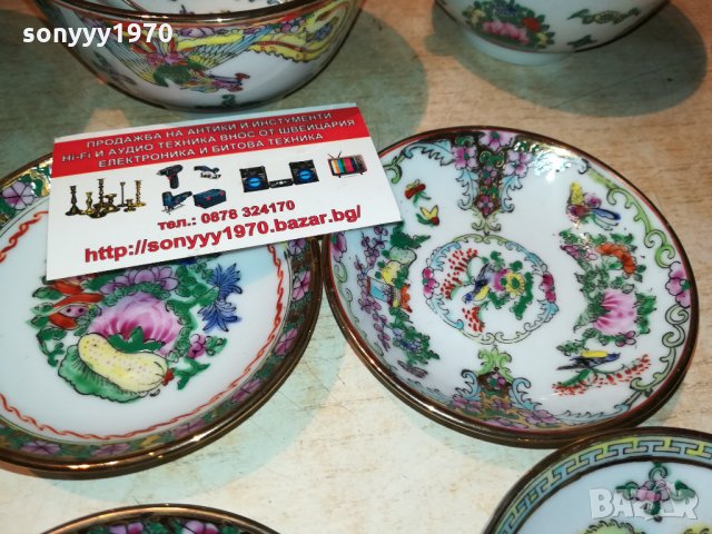 ръчно рисувани купички внос германия 1809212008, снимка 8 - Антикварни и старинни предмети - 34176865