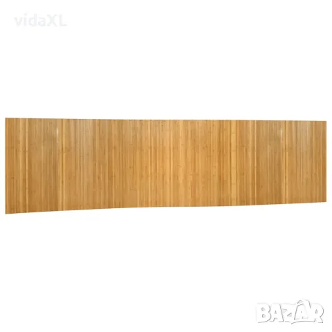 vidaXL Преграда за стая, натурален, ширина 800 см, височина 165 см, бамбук