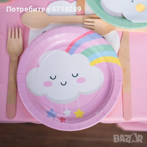 Декор Облаче за детски рожден ден, изписване или кръщене - под наем, снимка 10 - Други - 53214915