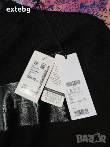 KARL LAGERFELD нов оригинален вълнен пуловер XXL, снимка 8 - Пуловери - 52069477