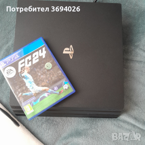  Playstation PS4 pro  1 тб със EA FC 24, снимка 1 - PlayStation конзоли - 44694901