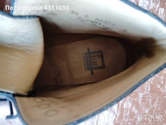 Боти ELGG 36 номер изцяло естествена кожа, снимка 6 - Детски боти и ботуши - 53380721