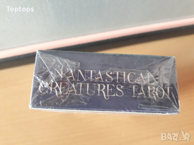 Таро карти: Fantastical Creatures Tarot, 7x12 см с хартиена книжка, снимка 3 - Карти за игра - 36310723