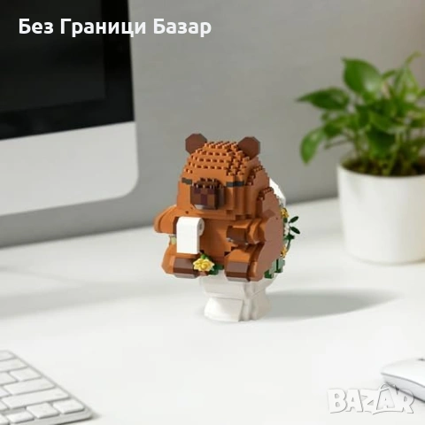 Нов Капибара конструктор 610 части мини тухлички подарък за деца играчка, снимка 4 - Образователни игри - 53817995