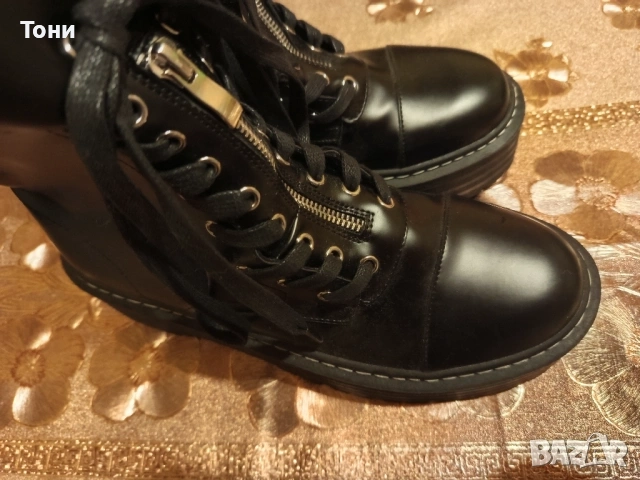 Нови Кожени Дамски Високи Боти 40, снимка 6 - Дамски боти - 53488928