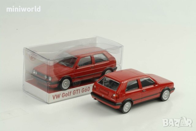 Volkswagen Golf Gti G60 1990 - мащаб 1:43 на Norev моделът е нов в кутийка, снимка 12 - Колекции - 41961427