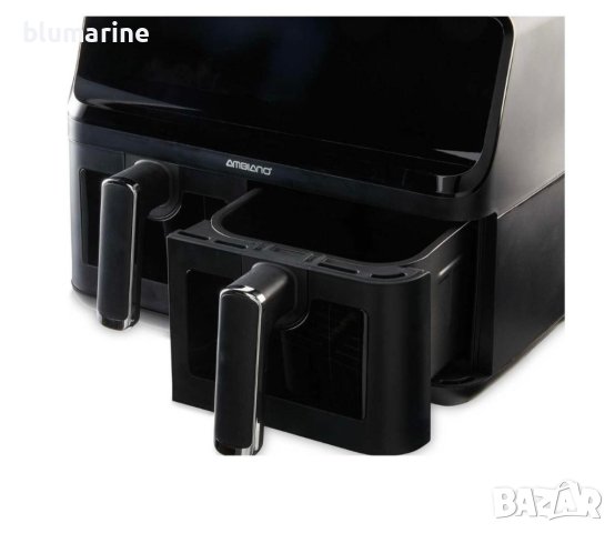 Двоен Air Fryer AMBIANO 2700W/ 8L - 2 x 4L, снимка 5 - Фритюрници - 40897728