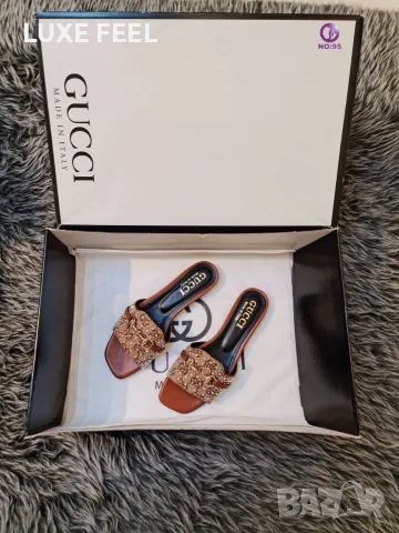 Gucci 🤍Дамски Чехли 🤍 37-41, снимка 4 - Чехли - 55781746