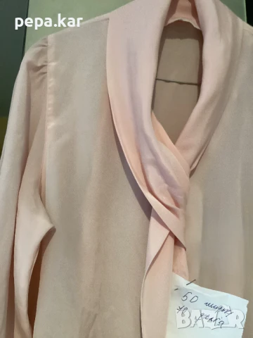 Блуза коприна,дълъг ръкав  №44-46, снимка 4 - Блузи с дълъг ръкав и пуловери - 51028449