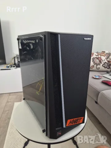 Мощен Геймърски Компютър AMD Ryzen 7 3700X/RAM 12GB/ATI Radeon RX5700XT 8GB/SSD 512+128GB