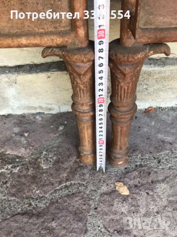 ТАБЛИ МЕТАЛ РИСУВАНИ ЗА ЛЕГЛО С ЧУГУНЕНИ ЛЯТИ КРАКА, снимка 2 - Други ценни предмети - 41801719