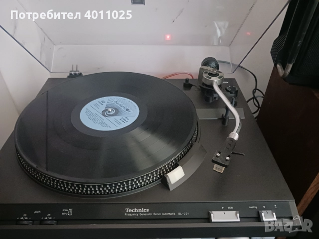 Грамофон technics sl 221, снимка 2 - Грамофони - 51884319