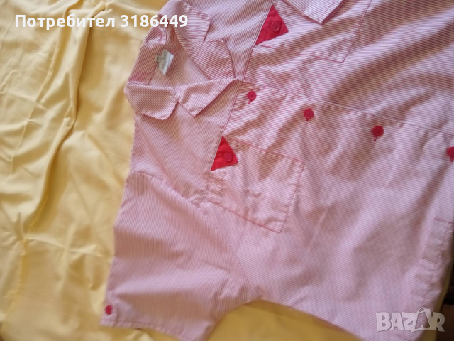 Розова дамска работна престилка, снимка 5 - Други - 36254482
