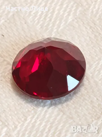 Голям Рубин Кръгла Шлифовка 11,85 ct, снимка 4 - Колекции - 49170081