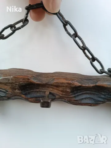 Рустик, дървена закачалка за ключове, снимка 6 - Декорация за дома - 47399542