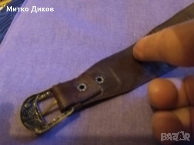 Каишка за ръка естествена кожа 42см фи 12см, снимка 8 - Други - 44658243