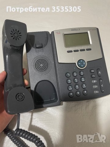 Интернет телефон Cisco SPA 502G 1-Line IP Phone VoIP интернет телефон, снимка 7 - Стационарни телефони и факсове - 40628224