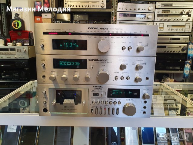 CARAD RISING Аудиосистема състояща се от усилвател Carad Rising SC-3 + тунер Carad Rising SC-2 + кас, снимка 11 - Аудиосистеми - 41546335