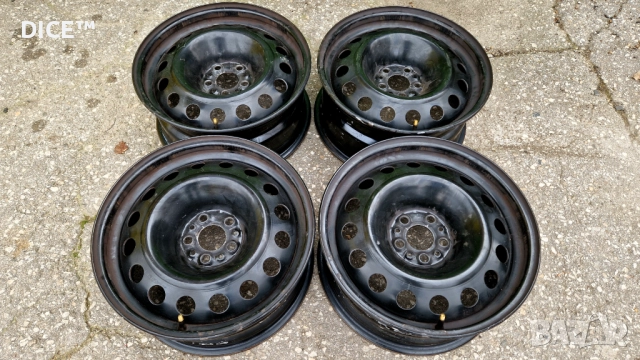 16 5х98 железни джанти Фиат Добло, Опел Комбо. 5x98, снимка 2 - Гуми и джанти - 52560749