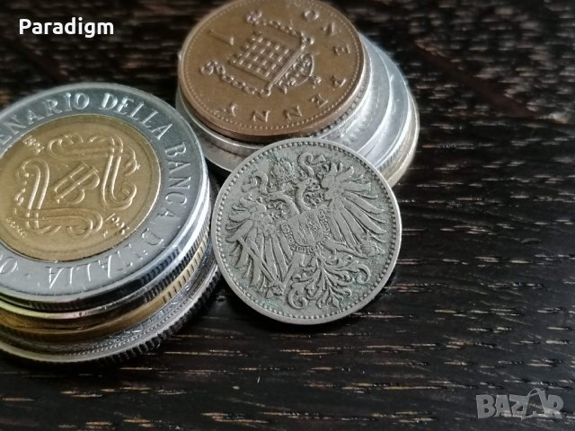 Монета - Австро-Унгария - 10 хелера | 1895г., снимка 2 - Нумизматика и бонистика - 34168809