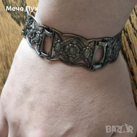 Стара сребърна гривна (134)