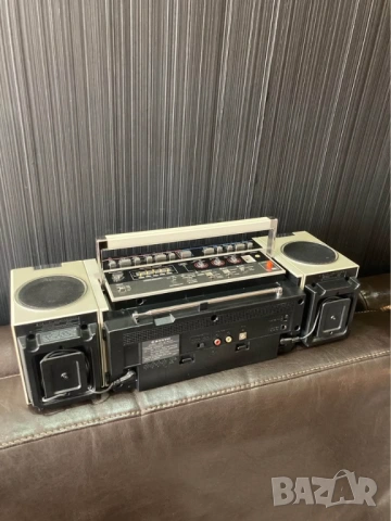 SANYO M-W24K VINTAGE RETRO BOOMBOX радио касетофон, снимка 9 - Радиокасетофони, транзистори - 53822195