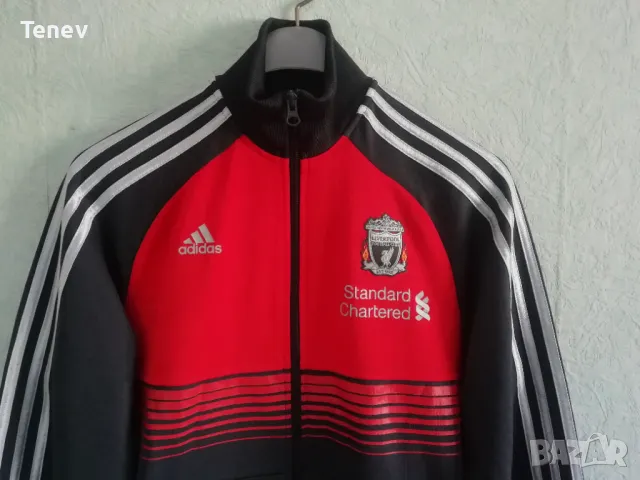 Liverpool Adidas оригинално горнище Ливърпул Адидас S/M, снимка 3 - Спортни дрехи, екипи - 47633434