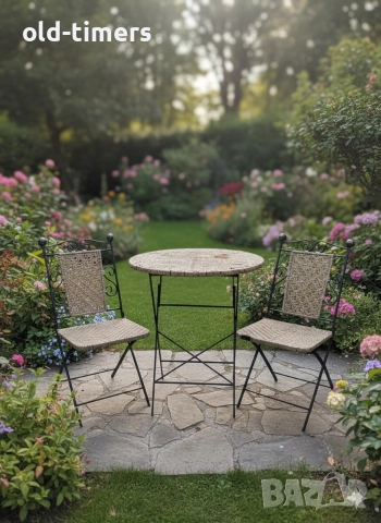 Рустикални градински мебели 