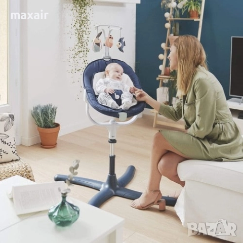 Babymoov Бебешки шезлонг Swoon Air*Гаранция 2 години*Безплатна доставка, снимка 6 - Детски шезлонги - 51783462