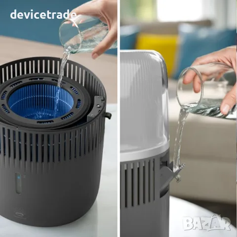 Овлажнител за въздух Philips серия 5000 HU5710/03, С технология NanoCloud, снимка 12 - Овлажнители и пречистватели за въздух - 55987816