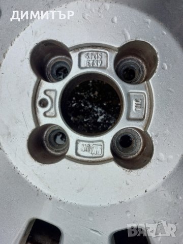 4бр.Алуминиеви джанти 15ки за ОПЕЛ 4x100 6J ET49, снимка 2 - Гуми и джанти - 41316403