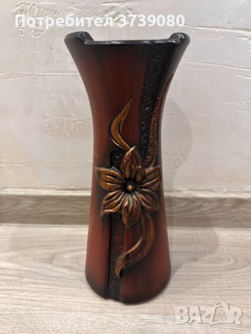 Керамична ваза, снимка 2 - Вази - 44488399