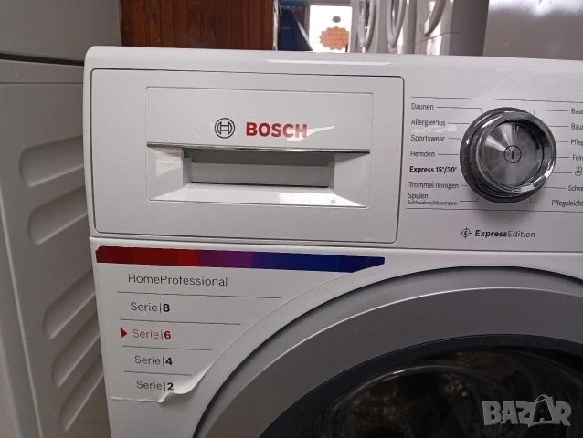 Уникална пералня Бош Bosch Serie 6 A+++ 8кг 2 години гаранция!, снимка 3 - Перални - 53265572