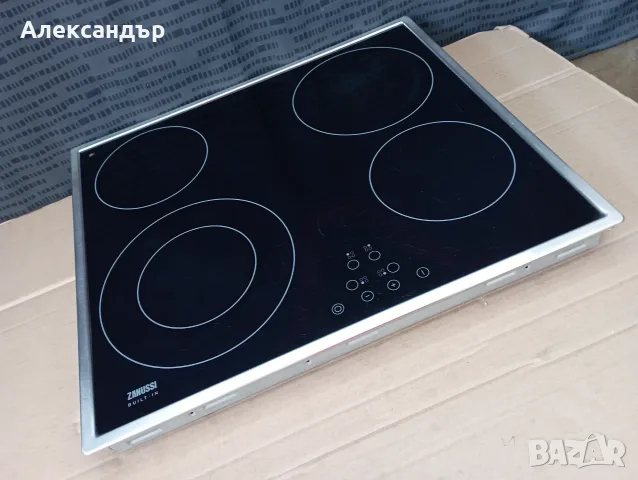 Стъклокерамичен плот ”ZANUSSI” за вграждане, снимка 3 - Котлони - 56181690