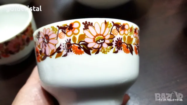 Стар български порцелан купички и купа , снимка 4 - Антикварни и старинни предмети - 48870785