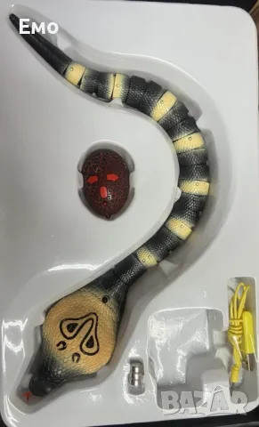 Змия с дистанционно управление със звукови и светлинни ефекти, снимка 3 - Електрически играчки - 48003225