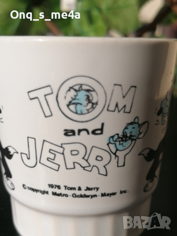 1976г, Том и Джери детска чаша :), снимка 6 - Чаши - 44924375