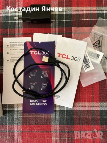 Мобилен телефон TCL 306, снимка 2 - Други - 55867996