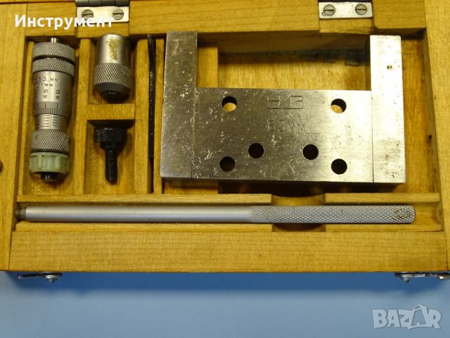 Вътромер микрометричен HM 50-75 mm, снимка 3 - Куфари с инструменти - 40776662