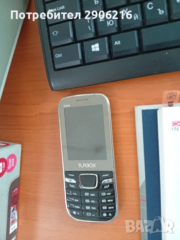 Продавам TurboX E240 – класически мобилен телефон